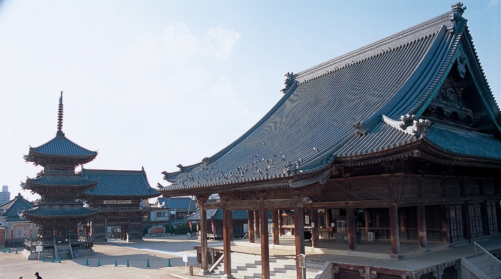Храм Сайдай-дзи в Окаяме