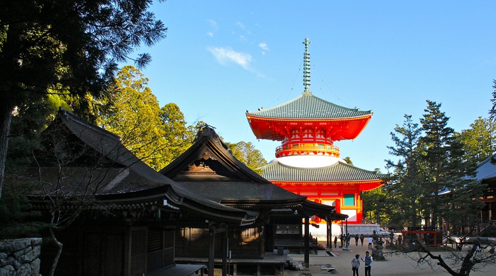 Отправление из Осаки: пеший тур по горе Коя с англоговорящим гидом