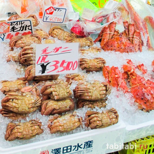 Рыбный рынок в Хакодате Асаити