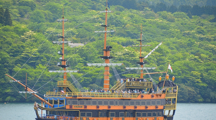 Пиратский корабль в Хаконе