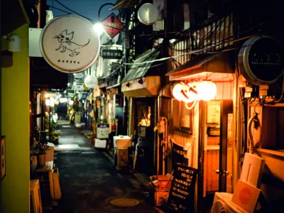 Golden Gai – легендарный район Токио