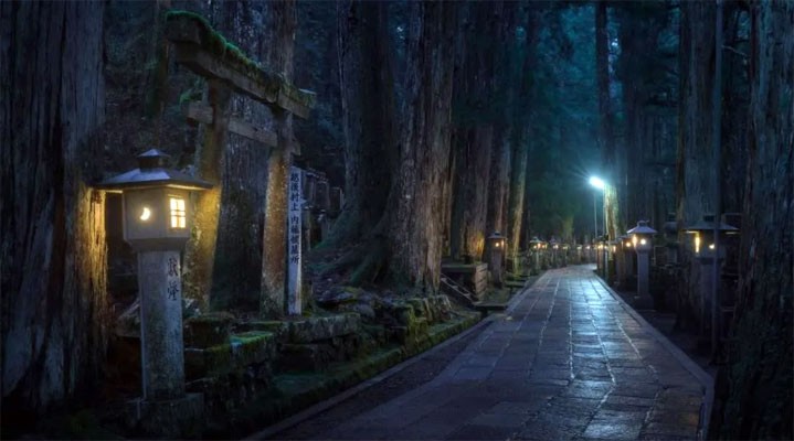 Гора Коя: ночь в монастыре