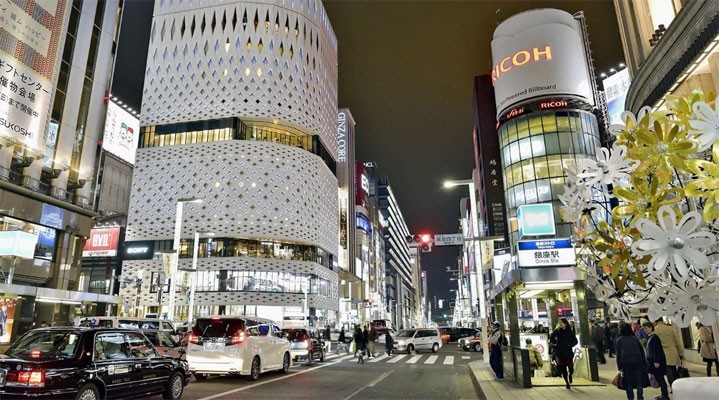 Вечерний Токио: районы Акихабара и Гиндза